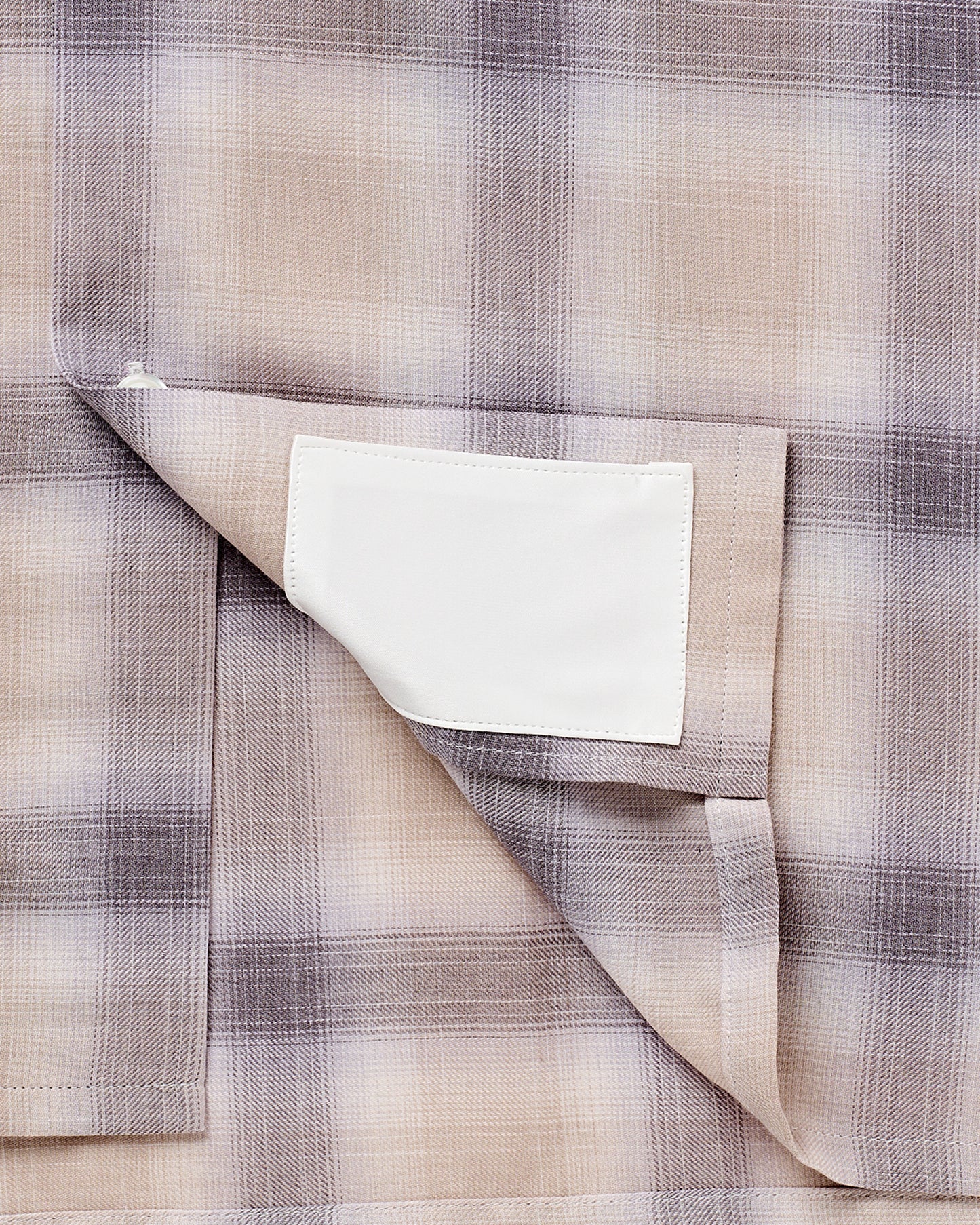 OPEN COLLAR SHIRT / GRAY