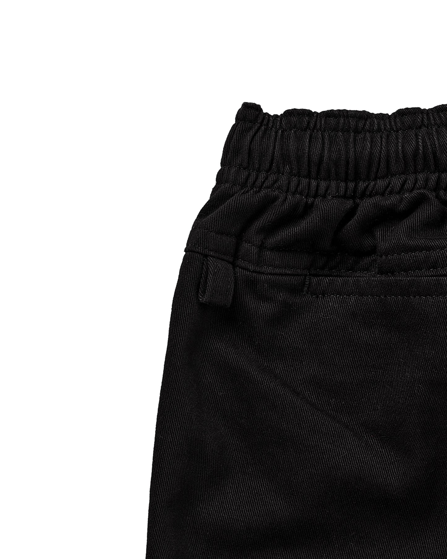 COTTON SHORTS / BLACK