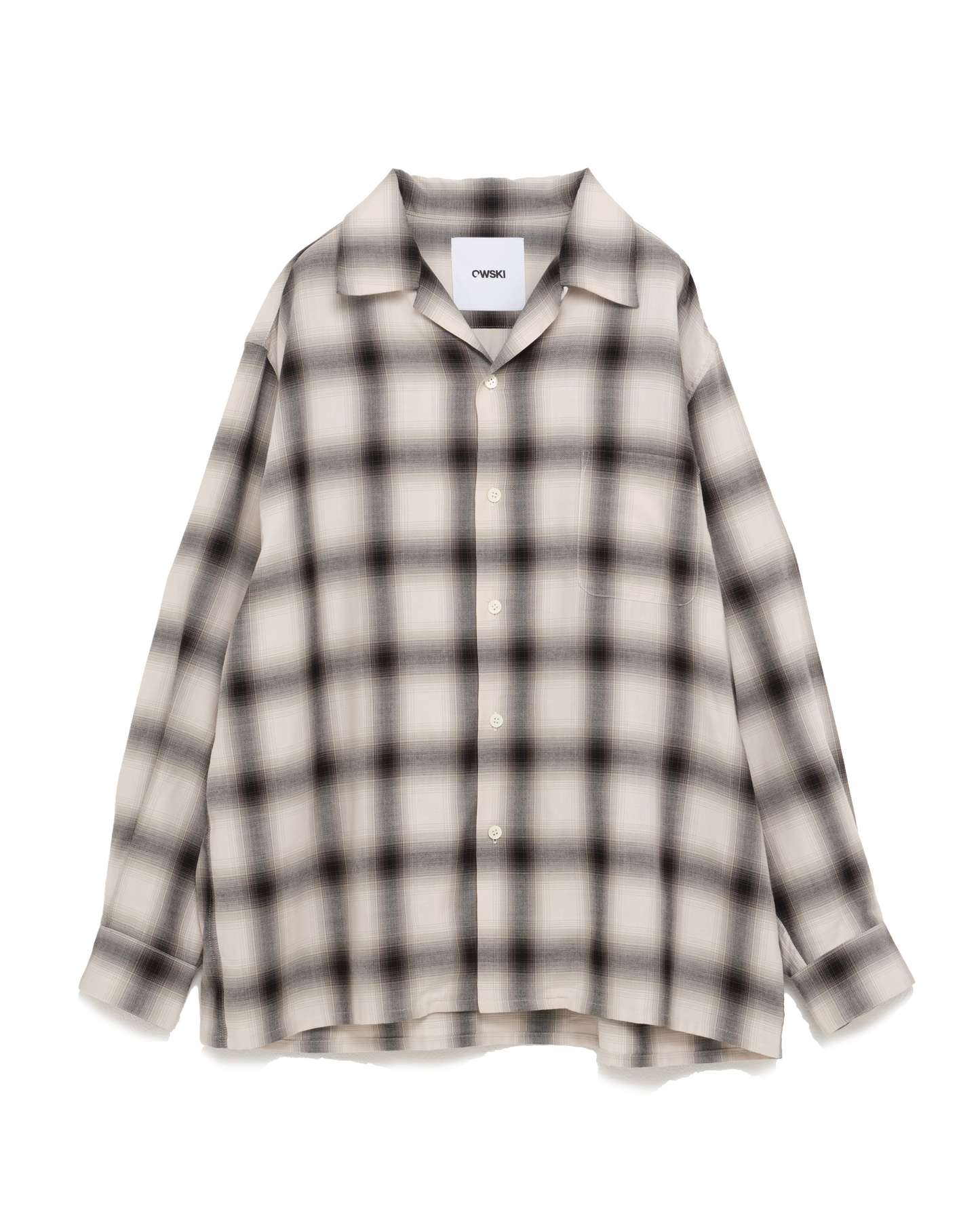 OPEN COLLAR SHIRT