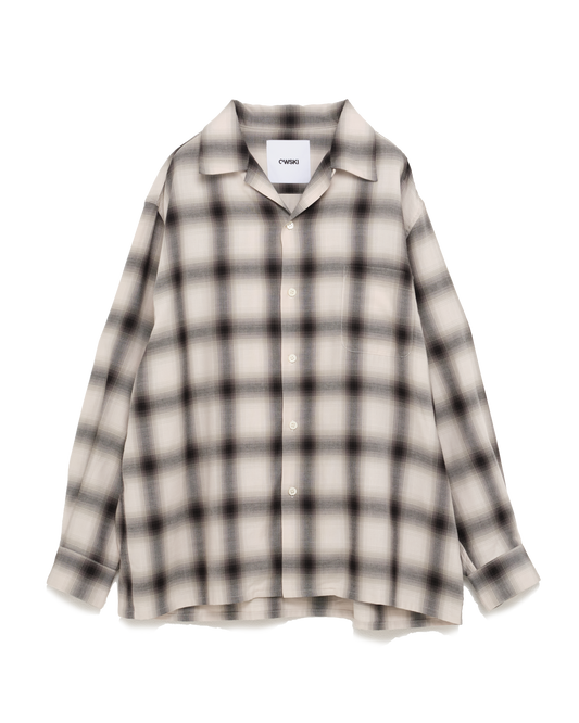 OPEN COLLAR SHIRT
