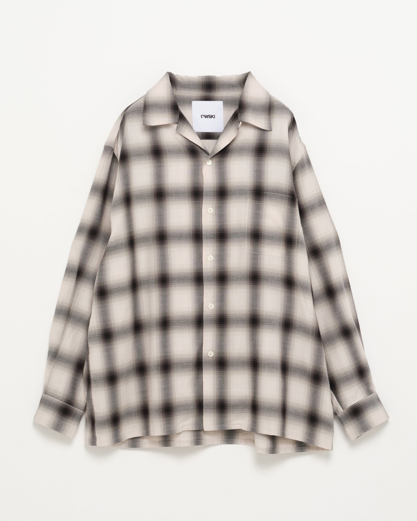 OPEN COLLAR SHIRT
