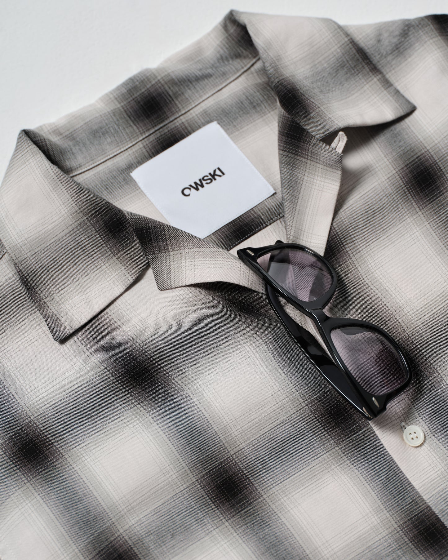 OPEN COLLAR SHIRT