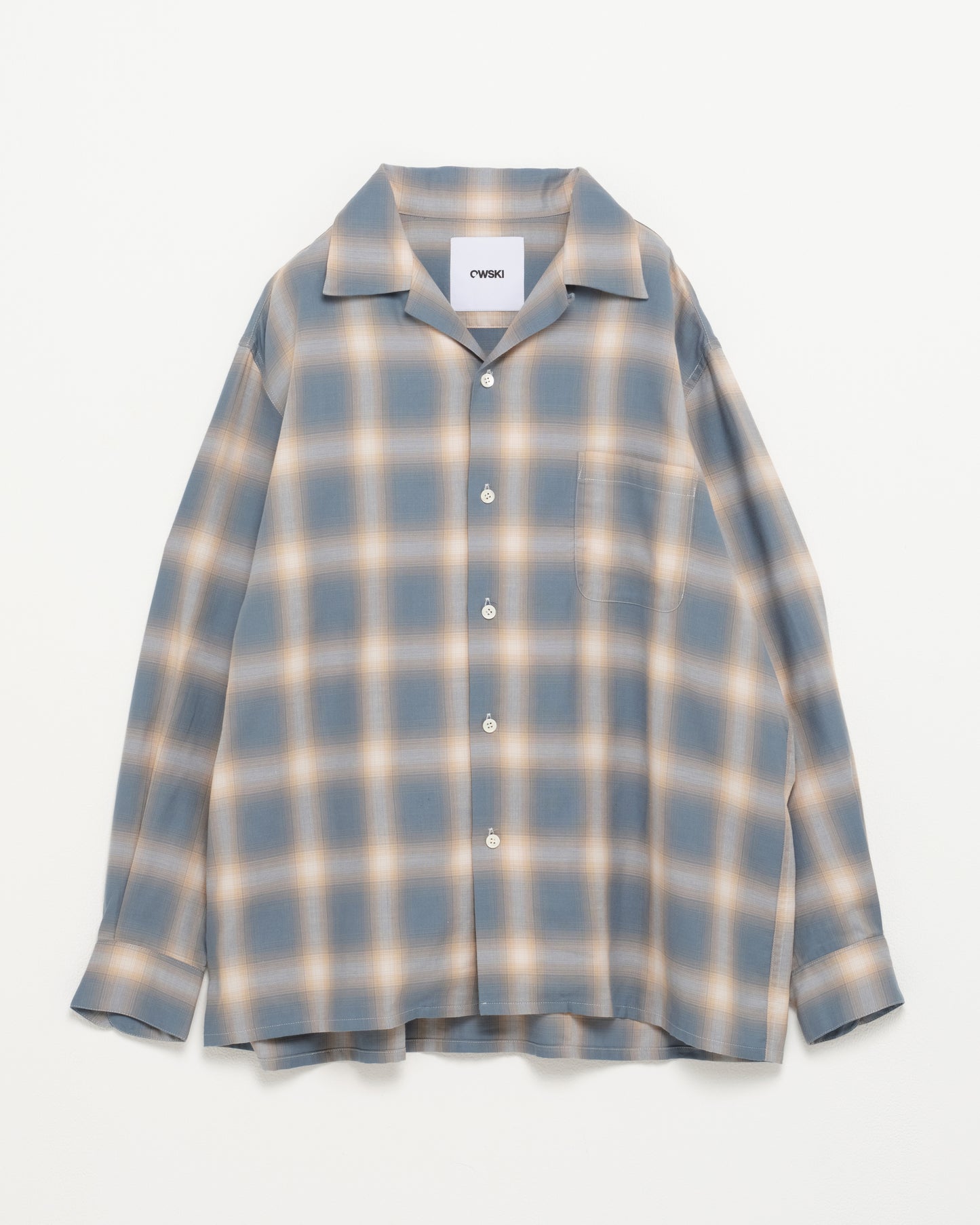 OPEN COLLAR SHIRT