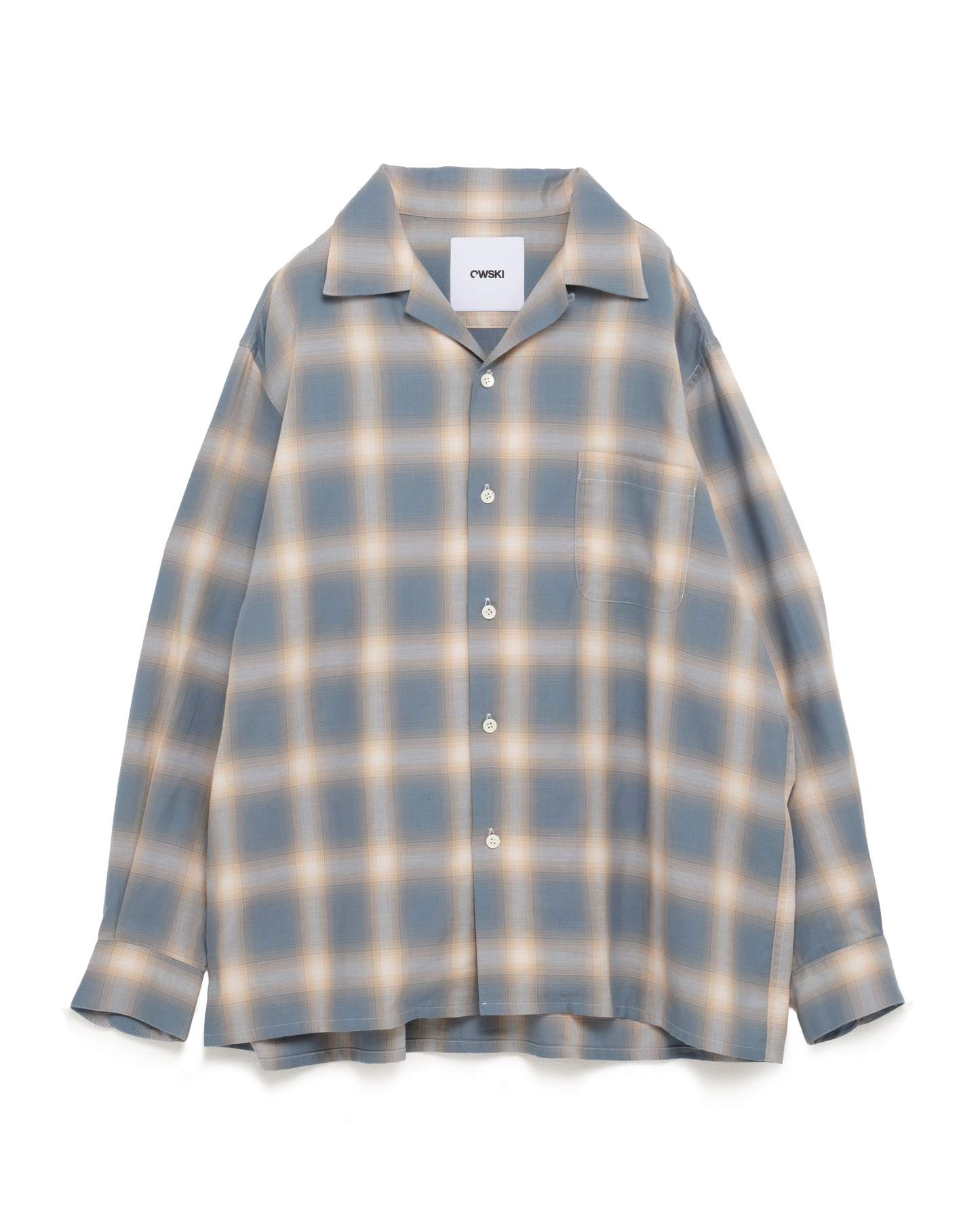 OPEN COLLAR SHIRT