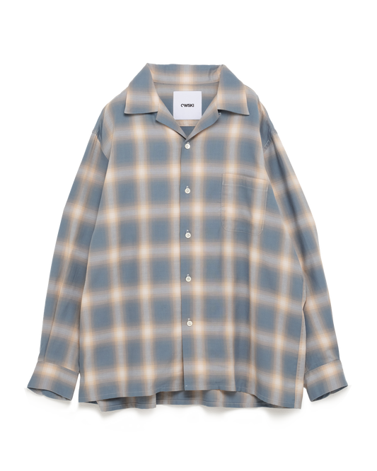 OPEN COLLAR SHIRT
